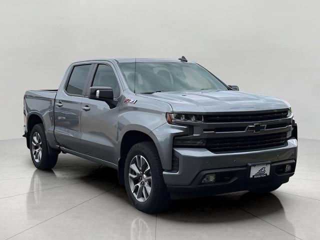 2020 Chevrolet Silverado 1500 4WD Crew Cab 147 RST in Satin Steel Metallic — front three-quarter view