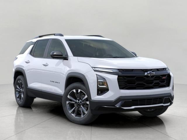 2027 Chevrolet Equinox RS in Polar White Tricoat — front three-quarter view