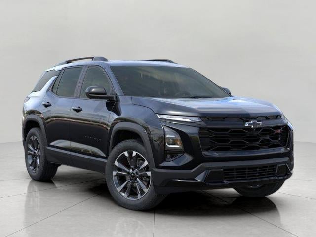 2027 Chevrolet Equinox RS in Mosaic Black Metallic — front three-quarter view
