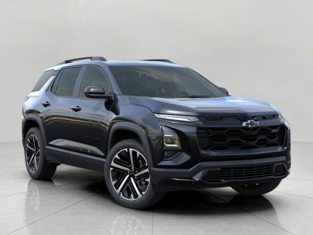 2027 Chevrolet Equinox RS in Mosaic Black Metallic — front three-quarter view