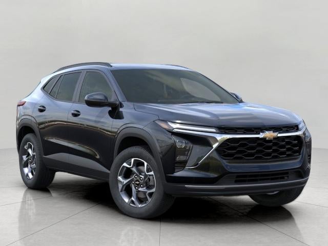 2026 Chevrolet Trax LT in Mosaic Black Metallic — front three-quarter view