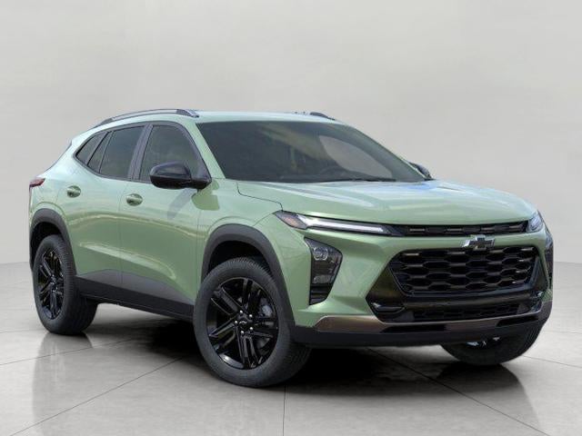 2026 Chevrolet Trax ACTIV in Cacti Green — front three-quarter view